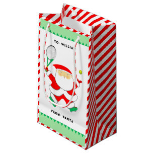 Personalised Tennis Holiday Small Gift Bag