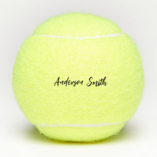Personalised Tennis Monogram Name Balls