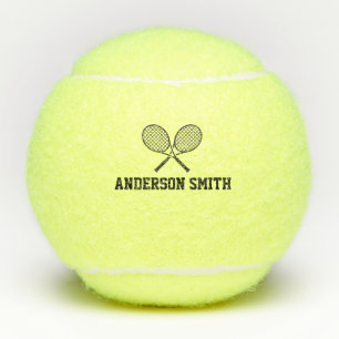 Personalised Tennis Monogram Name Balls