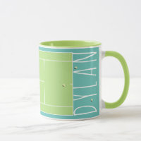 Personalised Tennis Mug