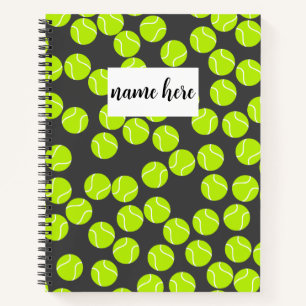 Personalised Tennis Notebook