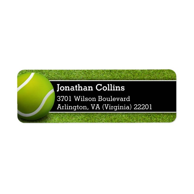 Personalised Tennis Pattern | Sport (Front)
