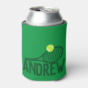Personalised Tennis Player Can Cooler