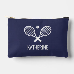 Personalised Tennis Player Custom Name Tennis Accessory Pouch