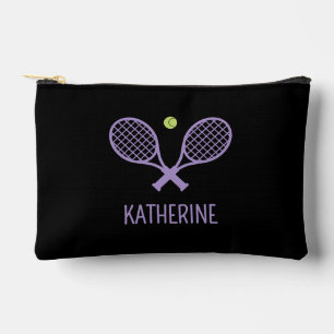 Personalised Tennis Player Custom Name Tennis Accessory Pouch