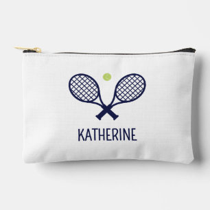 Personalised Tennis Player Custom Name Tennis Accessory Pouch