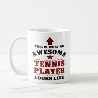 Personalised Tennis Player Gift Coffee Mug