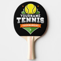 Personalised Tennis Player NAME Varsity Tournament