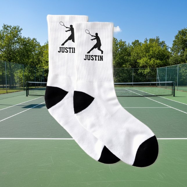 Personalised tennis socks gift for player or coach (Creator Uploaded)