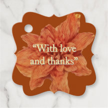 Personalised Terracotta | Rustic Wedding