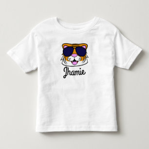 Personalised Terrific Tiger Toddler T-Shirt