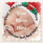 Personalised text and photo template