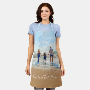 Personalised Text Custom Photo Apron
