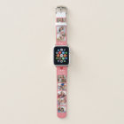 Personalised Text Names 8 Photo Apple Watch Strap