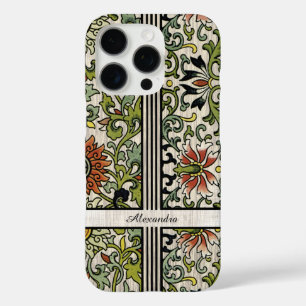 Personalised Texture Background Damask iPhone 16 Pro Case