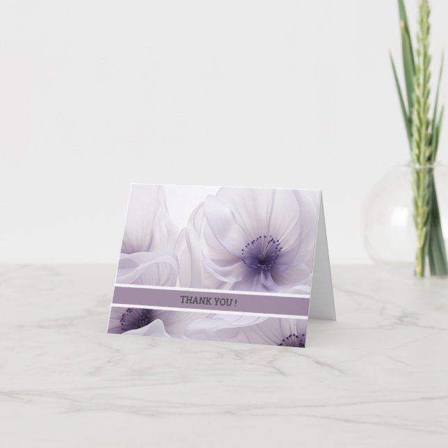 Personalised Thank You Card  (Front)