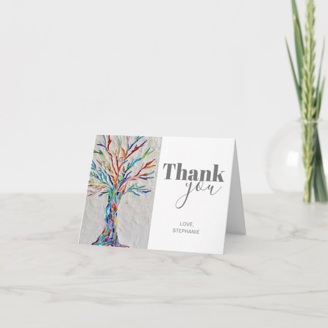 Personalised Thank You Card (Front)