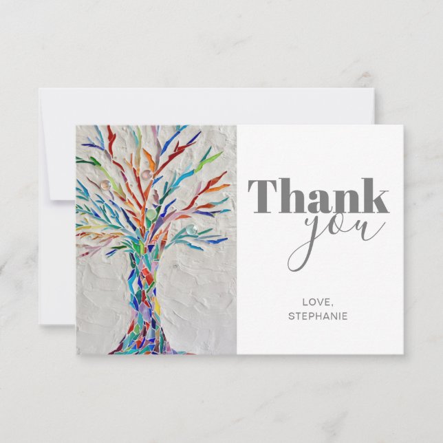Personalised Thank You Card (Front)
