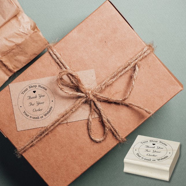 Personalised Thank You for Your Order Business Rubber Stamp (Personalized Thank You for Your Order Business Rubber Stamp)