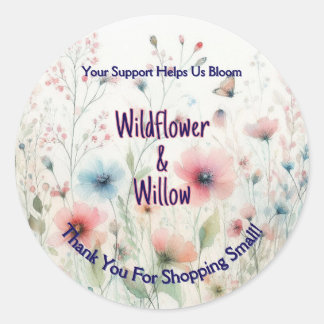 Personalised Thank You Sticker