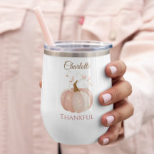 Personalised Thanksgiving – Fall Pumpkin Thankful 