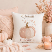 Personalised Thanksgiving – Fall Pumpkin Thankful 
