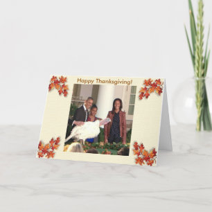 Personalised Thanksgiving - Greeting Card
