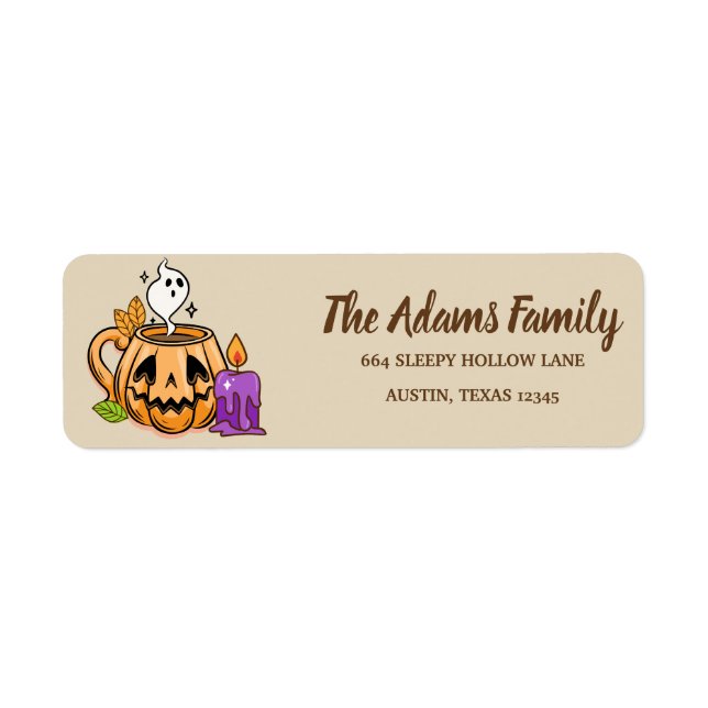 Personalised Thanksgiving Pumpkin Holiday (Front)