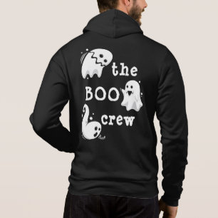 Personalised The Boo Crew Ghosts Halloween Hoodie