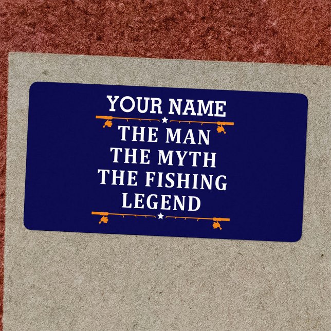 Personalised The Man The Myth The Fishing Legend (Creator Uploaded)