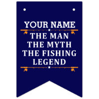 Personalised The Man The Myth The Fishing Legend