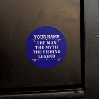 Personalised The Man The Myth The Fishing Legend