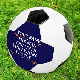 Personalised The Man The Myth The Fishing Legend Football