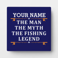 Personalised The Man The Myth The Fishing Legend