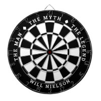 Personalised "The man, the myth, the legend" Black