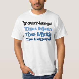 Personalised The Man, The Myth, The Legend T-Shirt