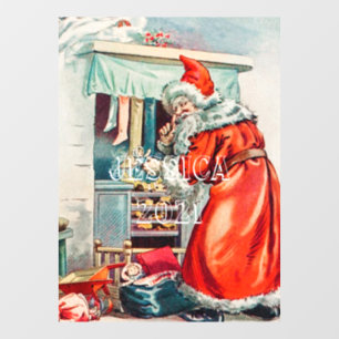 Personalised The Night Before Christmas 2021 Window Cling