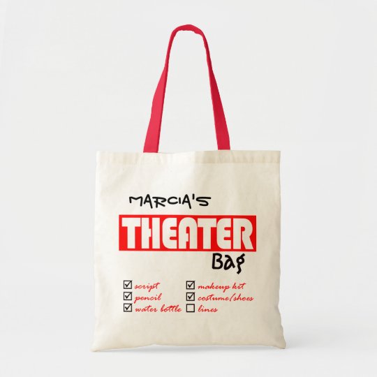 Drama Comedy Tragedy Masks Theater Grocery Travel Reusable Tote Bag