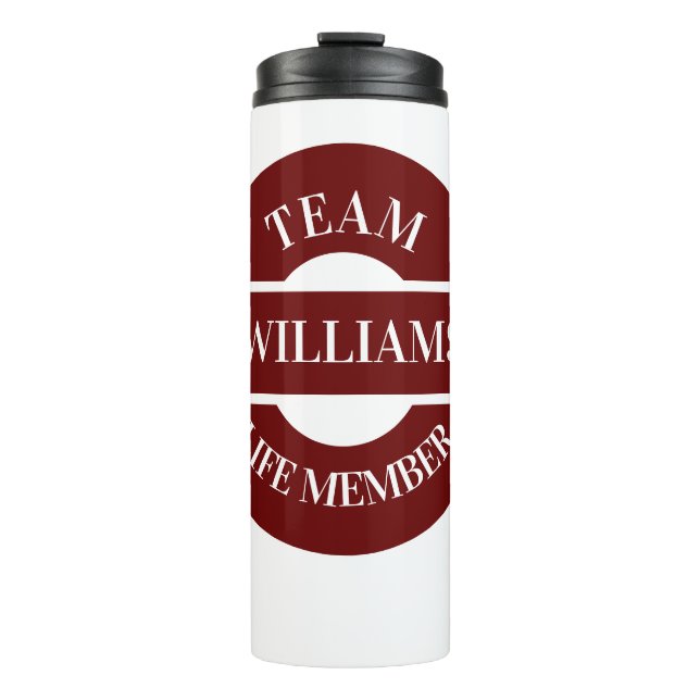 Personalised Thermal Tumbler (Front)