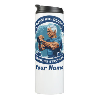 Personalised Thermal Tumbler Growing Stronger