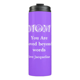 Personalised Thermal Tumbler -  Mother's Day Gift