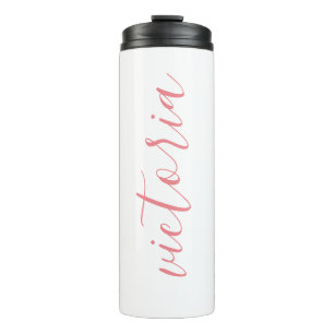 Personalised Thermal Tumbler White