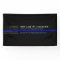 Personalised Thin Blue Line USA Flag Long Display