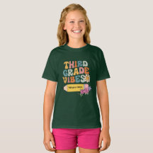 Personalised Third Grade vibes back to school