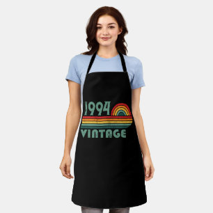 Personalised Thirty vintage 30th birthday party Apron