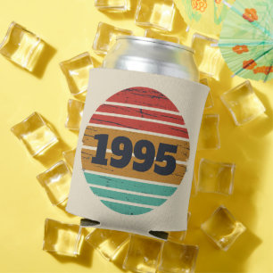 Personalised thirty vintage 30th birthday party can cooler