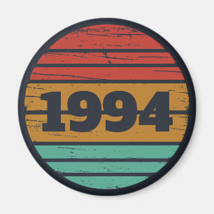 Personalised Thirty vintage 30th birthday party Magnet