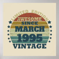 Personalised Thirty vintage 30th birthday party