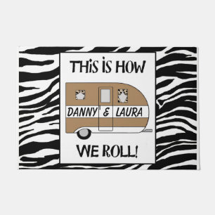 Personalised “This is How We Roll” Doormat