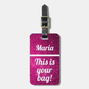 Personalised This is your bag   Funny Luggage Tag